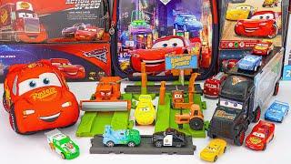 Disney Pixar Cars Unboxing Review | Lightning McQueen | Mattel Disney Pixar Cars Glow Racers Playset