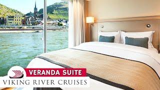 Viking River Cruises | Veranda Suite Full Walkthrough Tour & Review 4K | Viking Longship