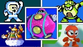 Evolution Of Robot Masters (Bosses) Intro Screen Animations in Mega Man Series (Mega Man 1 - 11)