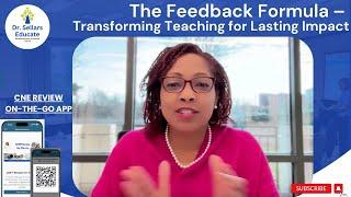 The Feedback Formula – Transforming Teaching for Lasting Impact; Snapshot 198