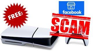 Free PS5 Scams on Facebook Marketplace