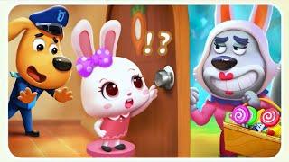 Sheriff Labrador's Safety Tips: Fun Games & Cartoons for Safe Kids!  | BabyBus gameplay