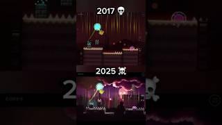 Skeletal Shenanigans: 2017 vs 2025 ️ | Geometry Dash 2.2