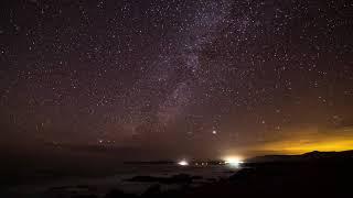 Milky Way and Polaris (North Star) Timelapse 12/13/2017