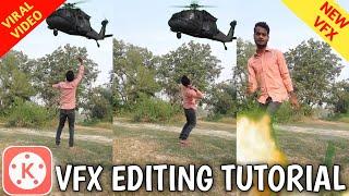 Helicopter Editing | VFX Tutorial | Kinemaster VFX Editing Tutorial | Snake Video | Technical Verma