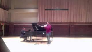 Jake Waldrop (Oklahoma City University) - Jolivet Concertino NTC 2014 Audition Tape