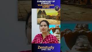 CHRONOLOGY OF DYNASTY VIJAYANAGARA EMPIRE | UPSC PRELIMS APPROACH 2024 | ZENSTUDY