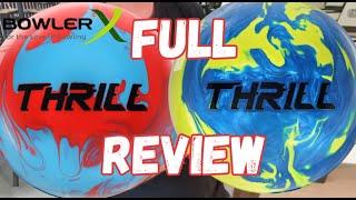 Motiv Max Thrill Solid and Pearl Bowling Balls | BowlerX Full Uncut Review with JR Raymond