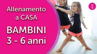 Ginnastica bambini da 3 a 6 anni