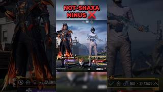 NOT SHAXA MINUS  YEB QOYDI DUX  XULOSA O'ZILADAN  #pubgm #pubgmobile #pubgmobile #trend #tdm #top