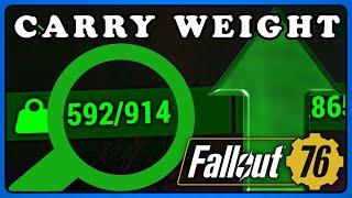 Fallout 76: How to Increase Carry Weight - for PA and Regular Armor.