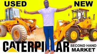 Used construction machine market in china part  1 Easy Trade Africa #CATERPILLAR #komatsu  #hitachi