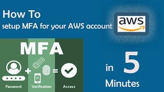 How to setup MFA for your AWS account by Rakesh Taninki - in 5 minutes