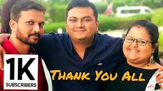 1K SUBSCRIBERS CELEBRATION VLOG Thank You All  Special Episode