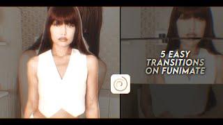 5 Free Easy Transitions Using Funimate! (#1) | Funimate Tutorial