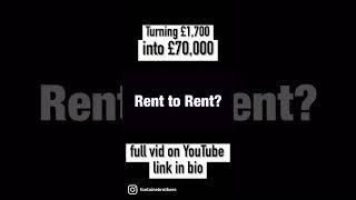 Rent to rent HMO strategy #property #propertyinvestment #propertytips