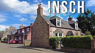 Explore a Charming Scottish Village in Aberdeenshire || Insch Village WALK 4K 60fps