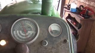 Starting a 1964 John Deere 1010 RU Tractor