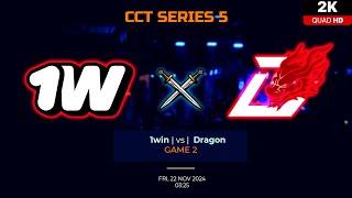 1win Team vs Dragon Esporst Club Game 2 Highlights | CCT Dota 2 Series 5 | [22-Nov-24]