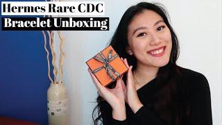 HERMES CDC BRACELET UNBOXING IN EXOTIC LEATHER | Nicole Angelina