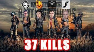 PUBG - TSM Break, Sacriel, Jackfrags & Stodeh - 37 KILLS #SQUAD - PLAYERUNKNOWN'S BATTLEGROUNDS