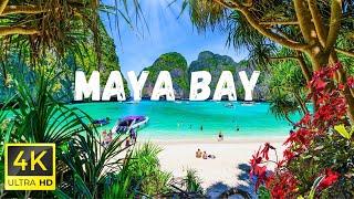 Maya Bay and Phi Phi Islands, Thailand 4K Drone Footage