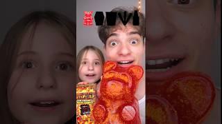 Spicy Giant Snacks Challenge with My Little Sister! 