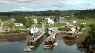 Over the Coast of Maine HD  Dobbs Productions