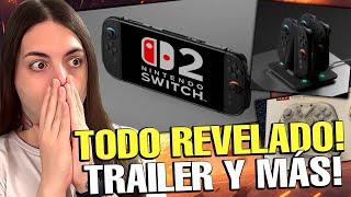 Nintendo SWITCH 2 PRESENTADA en el CES 2025!  El Primer "TRAILER" y DETALLES!