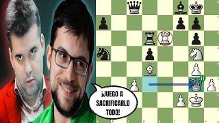 ¡¡¡LA PARTIDA DEL AÑO 2024!!! (sacrificios galácticos) : Vachier-Lagrave vs Nepomniachtchi