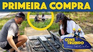 Vlog: MONTANDO JUNTOS A PRIMEIRA COMPRA PRA CASA NOVA NOS EUA | #ConstruindocomTatiCelo