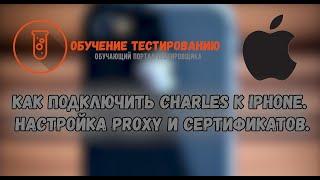 Как подключить Charles к IPhone  Настройка Proxy и сертификатов