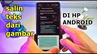 Cara Mudah Copy Teks Dari Gambar Atau Foto, Di HP Android