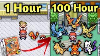 I Played Pokemon Fire Red For 100 Hours...Mere Champion  Banane ka Safar...