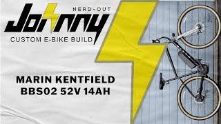 Custom E-bike Build: Marin Kentfield 1 W/ Bafang 750w BBS02 Mid Drive 52v 14ah Shark Battery