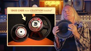 Orange OBC Bass Cabs Now Celestion Loaded - Featuring Ade Emsley