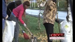 осенний субботник Краснобродский
