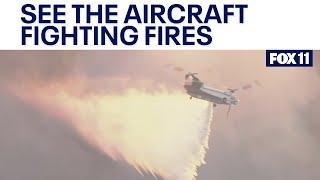 California Fires: Here are the aircraft fighting the wildfires