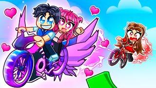 Andy Has A New Girlfriend In Roblox BIKE OBBY!