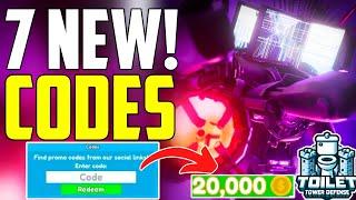 ️HELLOWEEN CODES️TOILET TOWER DEFENSE CODES IN 2024 - ROBLOX CODES TOILET TOWER DEFENSE