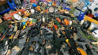 ALL TOYS OF SAMS - +500 Rifles & Guns Room - Airsoft Guns / BB Co2  Guns, M14, Gatling, Toy Masks