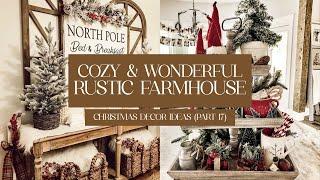 Cozy And Wonderful Rustic Farmhouse Christmas Decorating Ideas (Part 17)