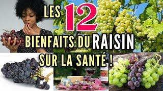 Les 12 bienfaits du raisin pour la santé !