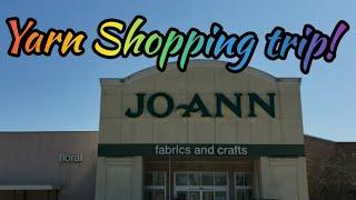 Let's go Shopping! Mega JoAnn Yarn Shopping Tour -pt1 