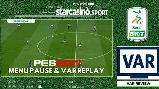 PES 2017 NEW VAR SYSTEM MOD & PAUSE MENU SEASON 2025