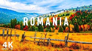 Romania Nature - 4K Drone Footage with Relaxing Music | Explore rugged mountains and lush landscapes