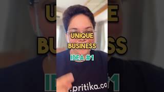 Unique business idea #1 #smallbusiness