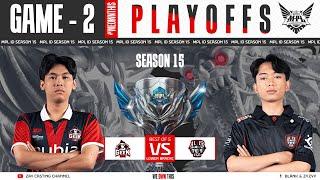 [Game - 2] GEEK FAM vs ALTER EGO ESPORTS | MPL ID S15