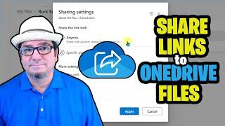 How to Create Share Links to OneDrive Files