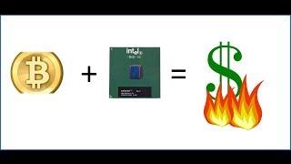 Bitcoin Mining on Old Hardware; The Intel Celeron Coppermine CPU 900MHz